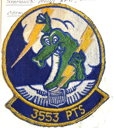 3553rd Pilot Training Sq Moody AFB Georgia Obtained 1968 Training